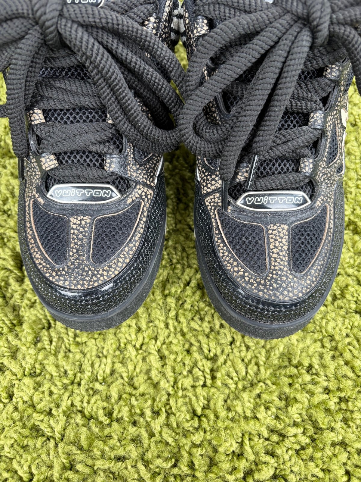 Louis Vuitton Skate Nera Multicolor 6.5 - Second Hand Di Fiore