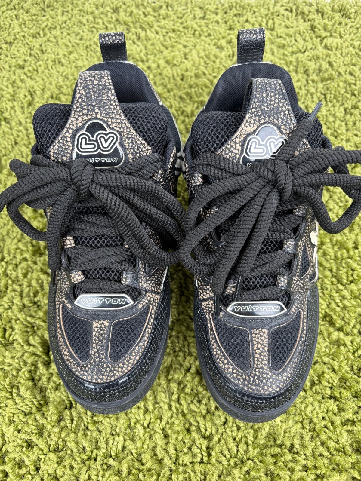 Louis Vuitton Skate Nera Multicolor 6.5 - Second Hand Di Fiore