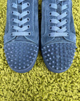 Christian Louboutin Spikes Low Blu 41 - Second Hand Di Fiore