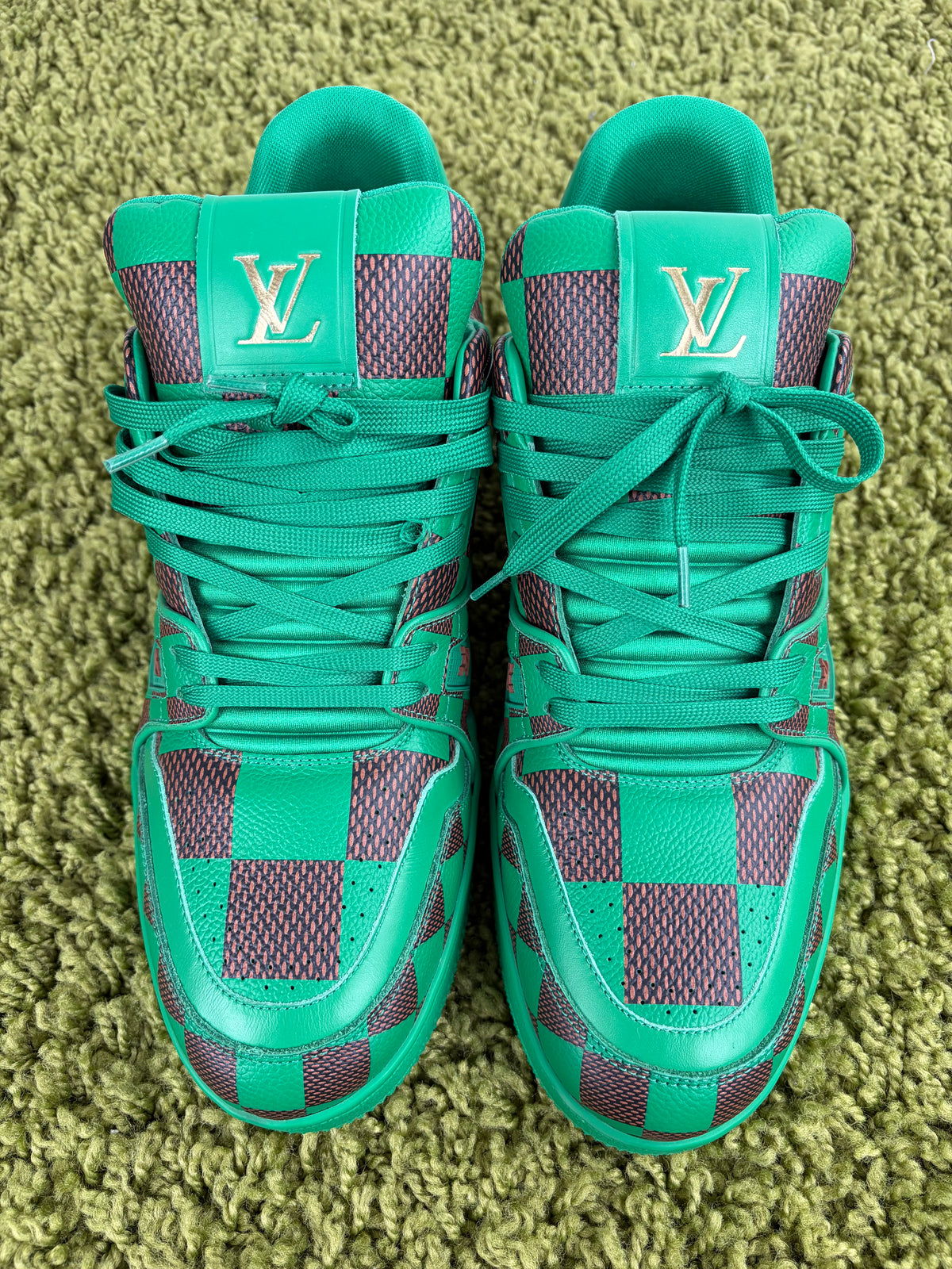 Louis Vuitton Trainer Verde 9