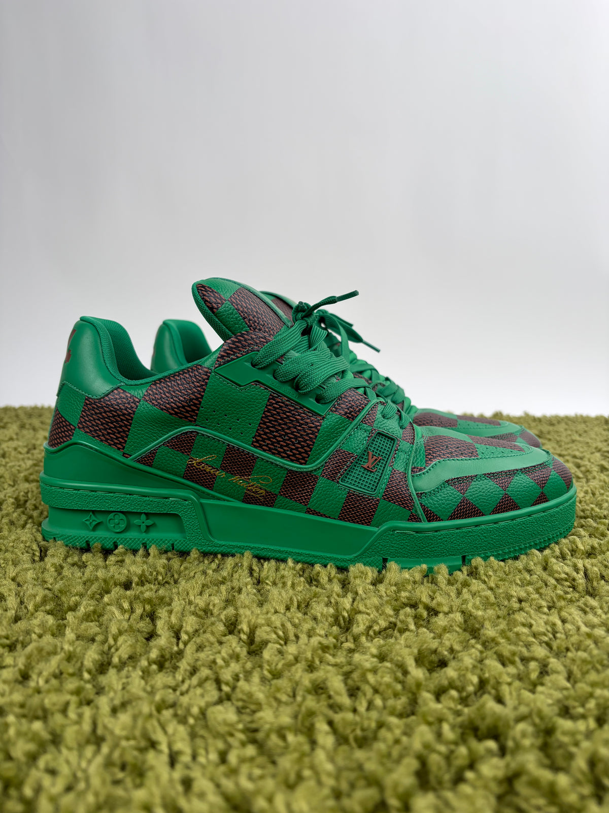 Louis Vuitton Trainer Verde 9