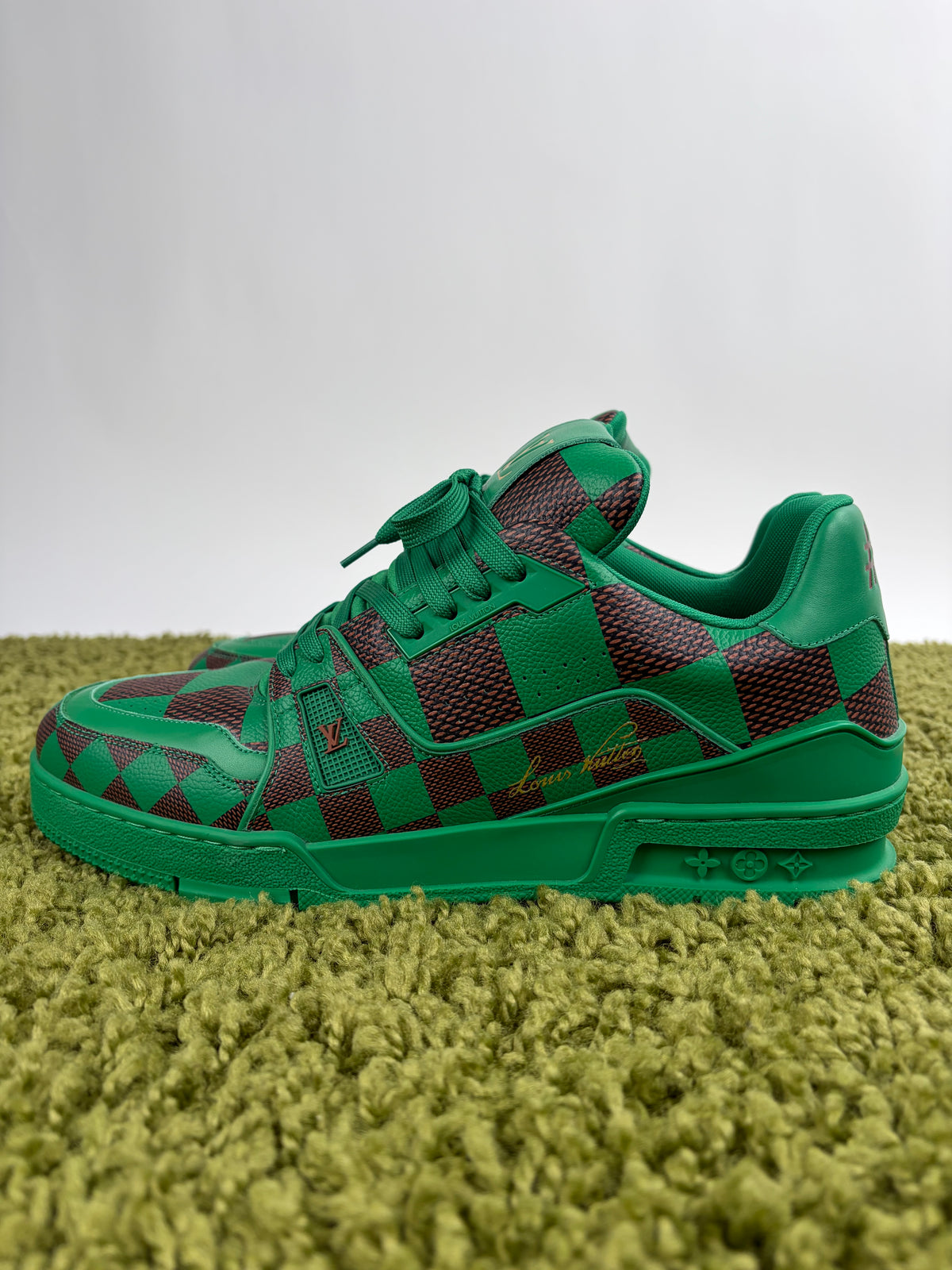 Louis Vuitton Trainer Verde 9