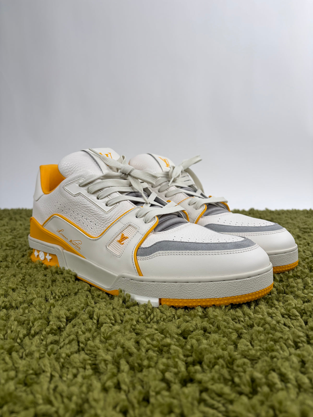Louis Vuitton Trainer Gialla 10.5 - Second Hand Di Fiore