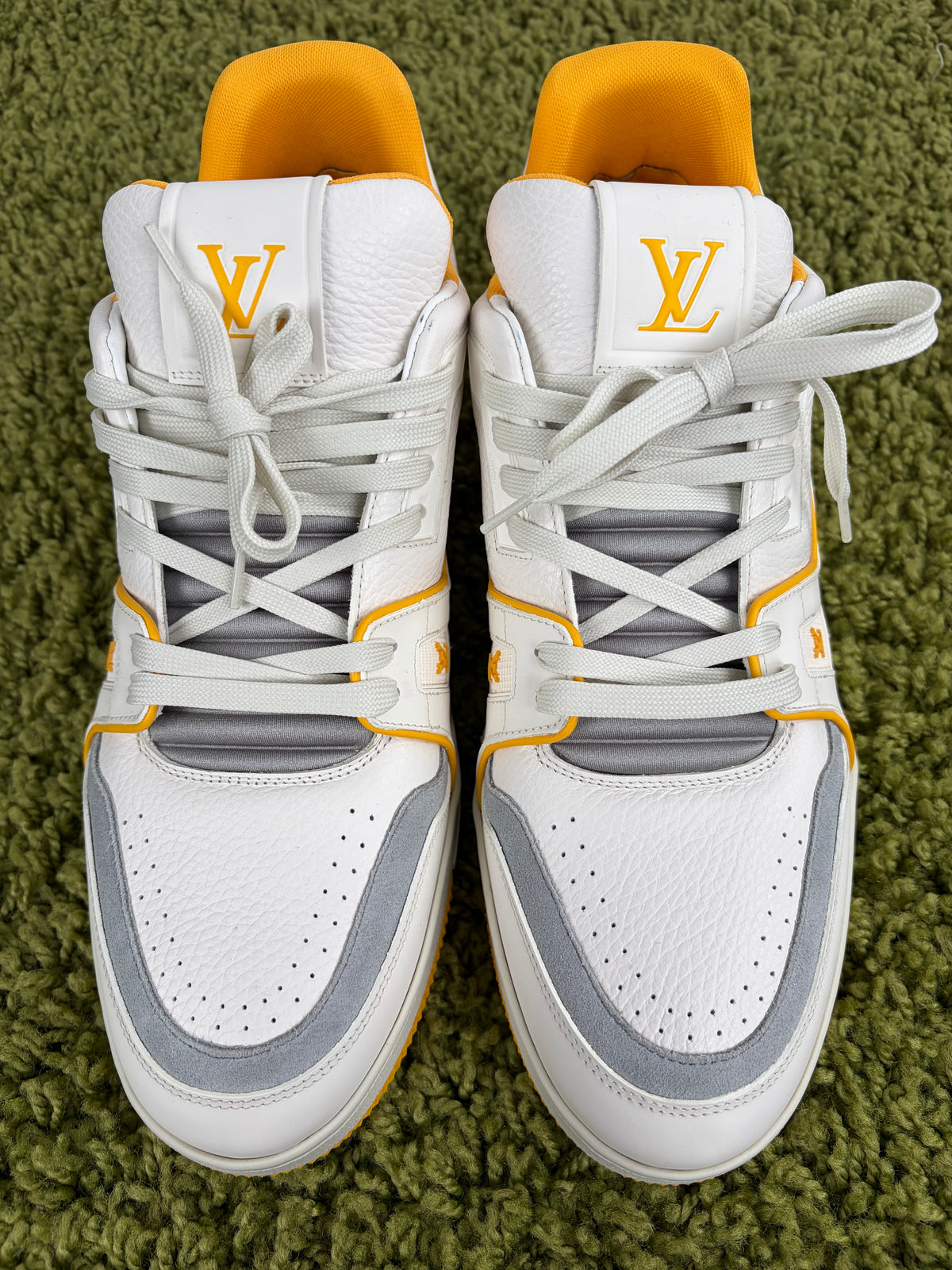 Louis Vuitton Trainer Gialla 10.5 - Second Hand Di Fiore