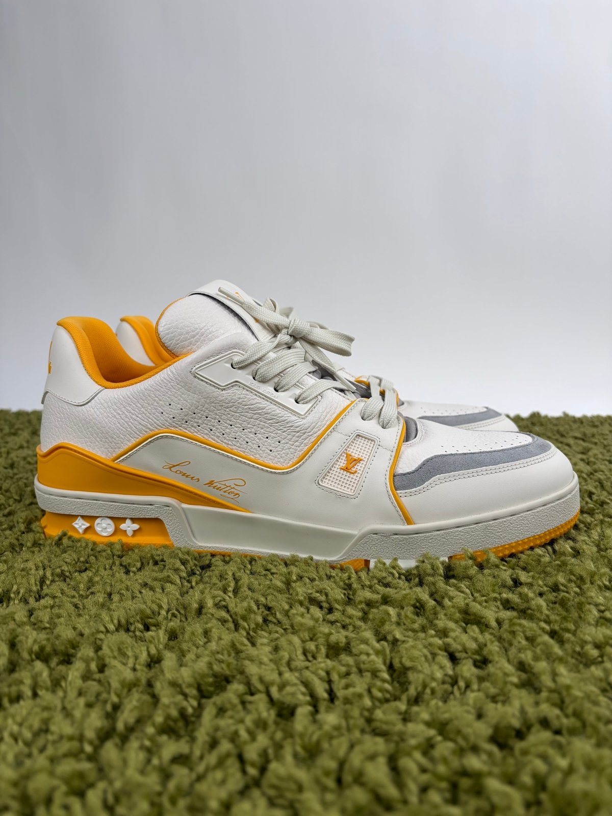 Louis Vuitton Trainer Gialla 10.5 - Second Hand Di Fiore