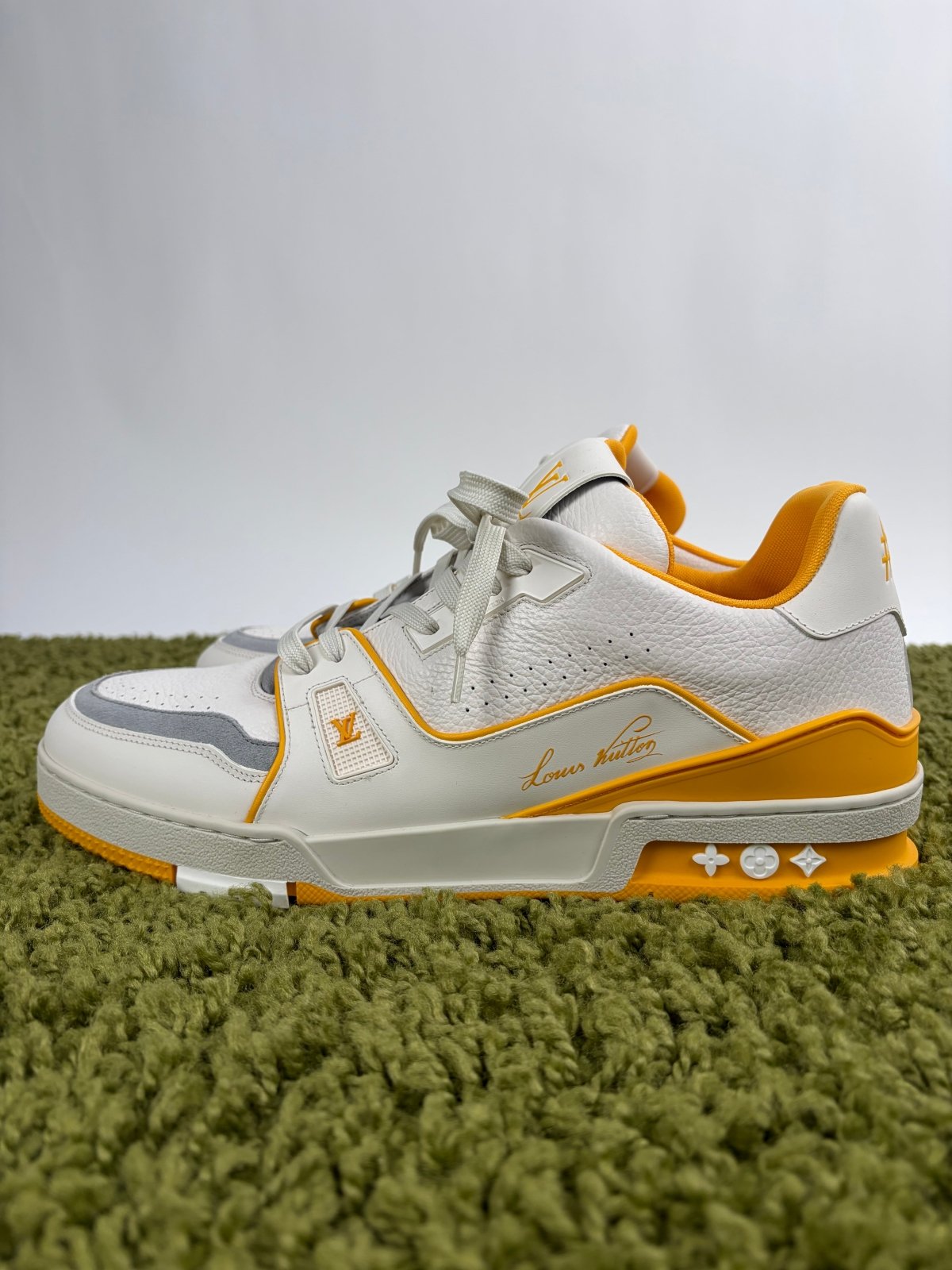 Louis Vuitton Trainer Gialla 10.5 - Second Hand Di Fiore