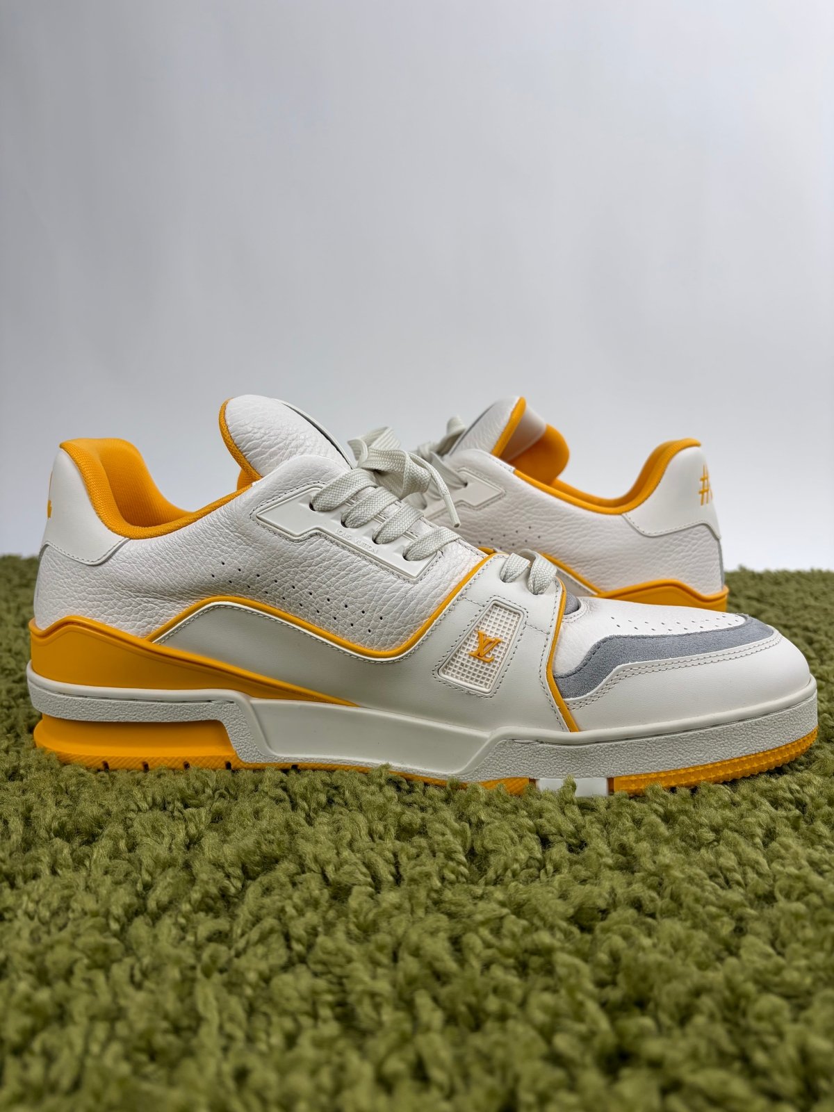 Louis Vuitton Trainer Gialla 10.5 - Second Hand Di Fiore