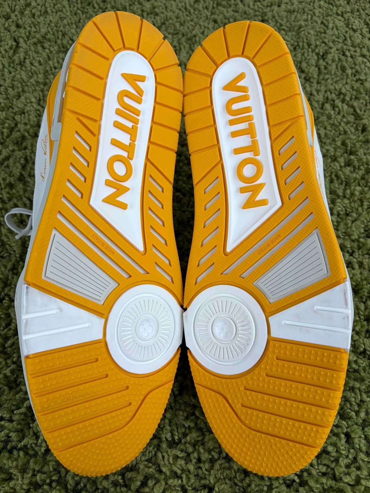 Louis Vuitton Trainer Gialla 10.5 - Second Hand Di Fiore