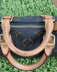 Borsa Louis Vuitton Nano Speedy Marrone