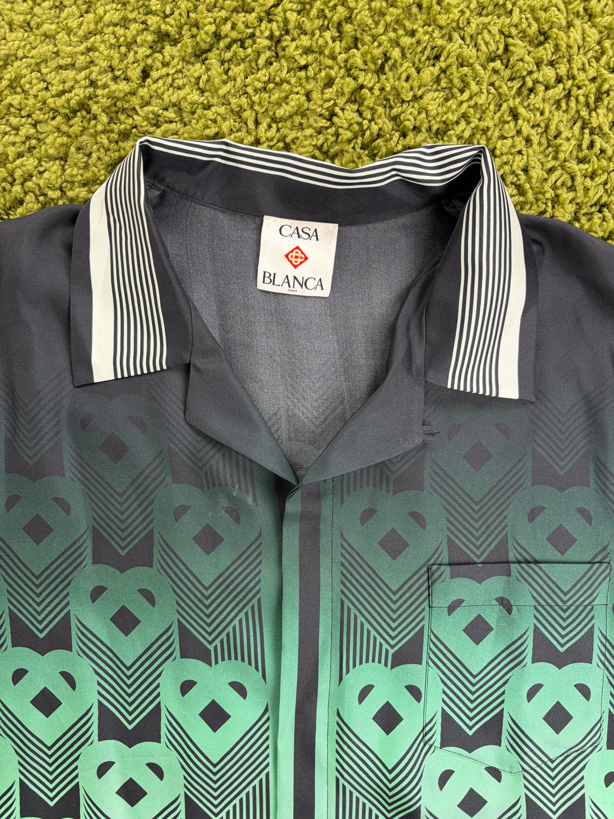 Completo Casablanca Grigia Multicolor Camicia XXL Pantaloncino XXL