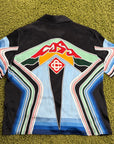Camicia Casablanca Graphic Mountain Nera Multicolor XXL - Second Hand Di Fiore