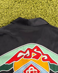 Camicia Casablanca Graphic Mountain Nera Multicolor XXL - Second Hand Di Fiore