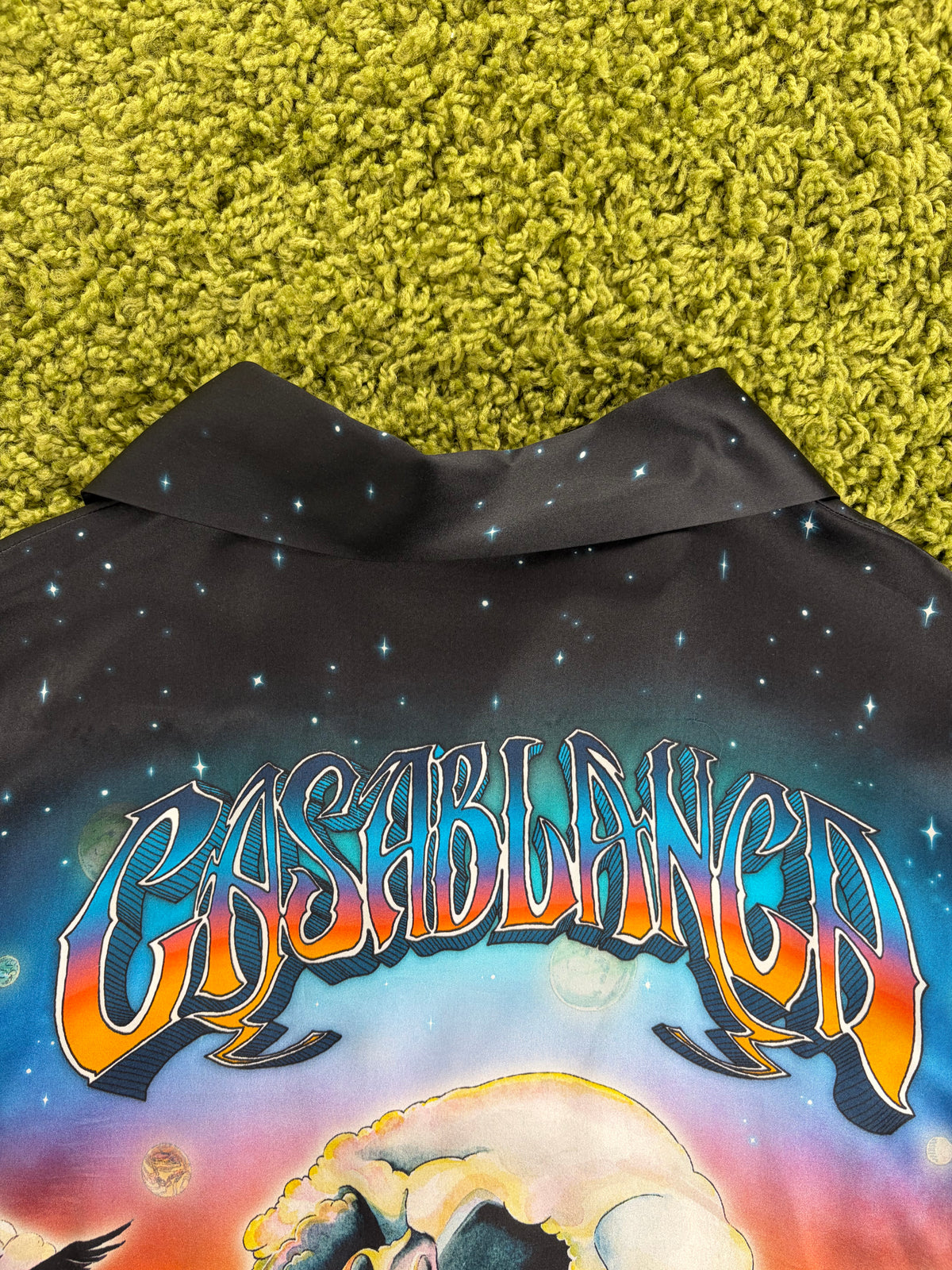 Camicia Casablanca Prémonition Nera Multicolor XL
