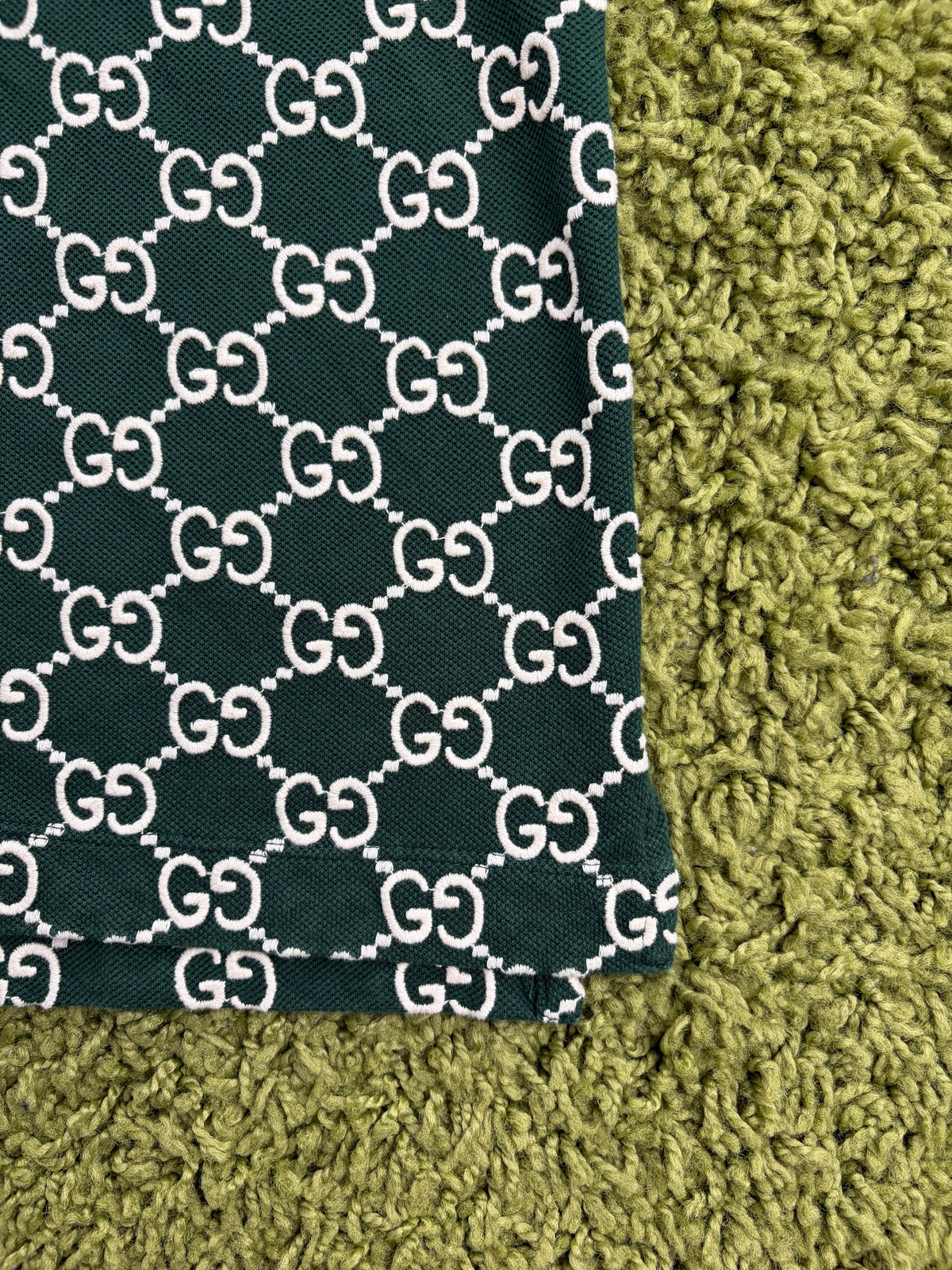 Polo Gucci Monogram GG Verde XXL