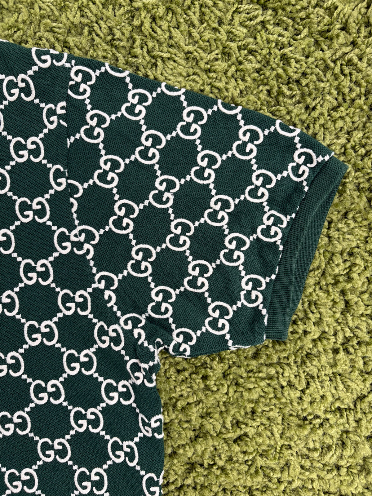 Polo Gucci Monogram GG Verde XXL