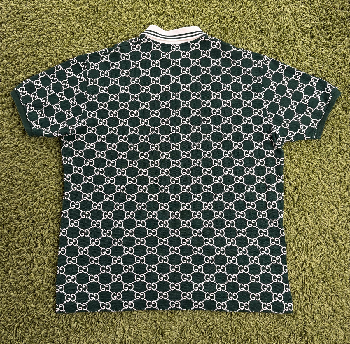 Polo Gucci Monogram GG Verde XXL