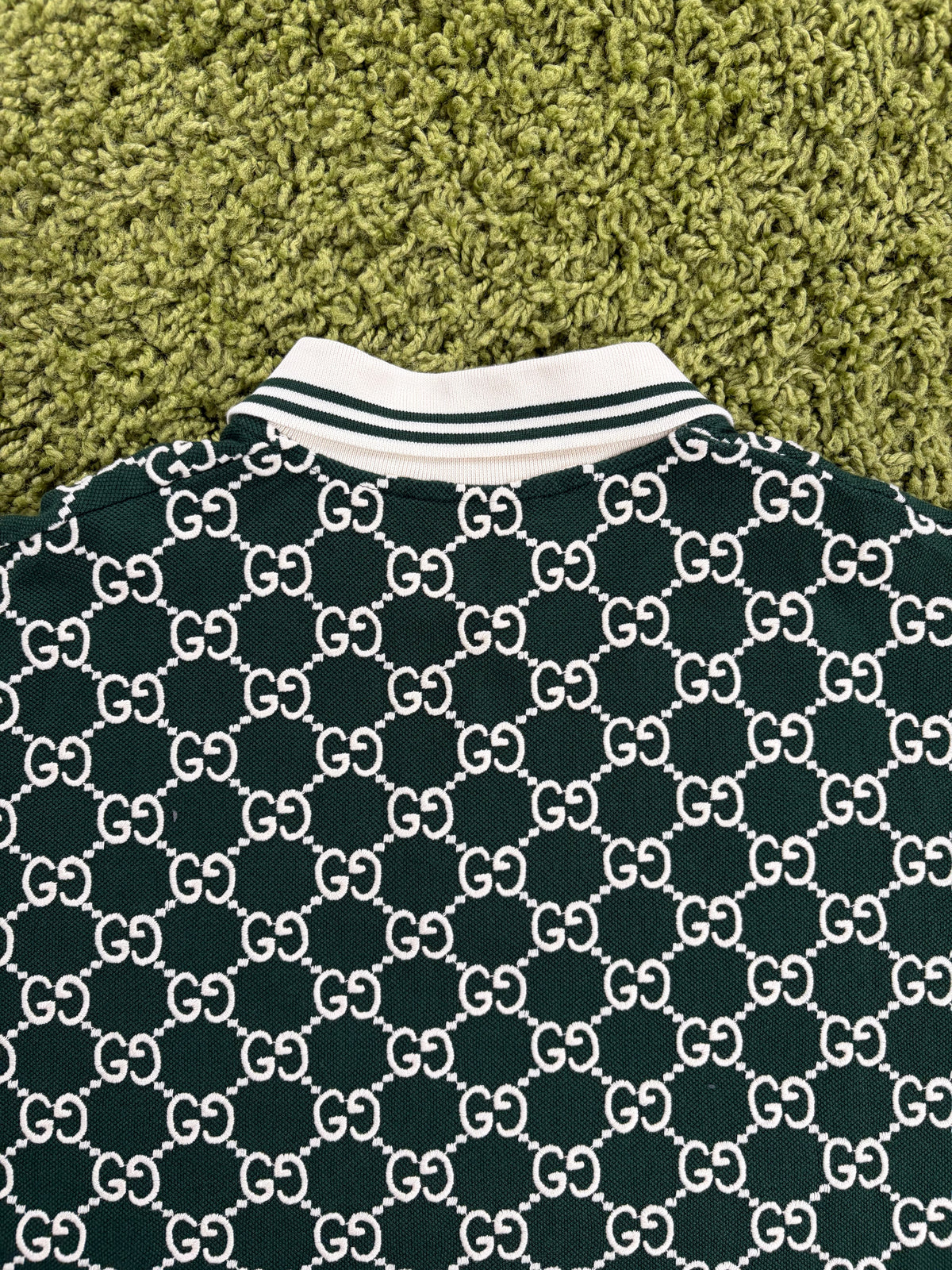Polo Gucci Monogram GG Verde XXL