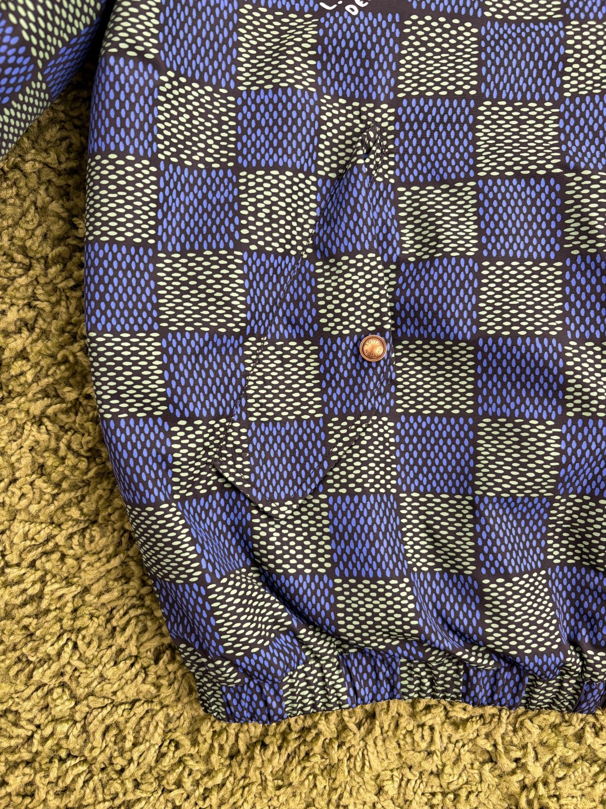 Giacca a Vento Louis Vuitton Reversibile Multicolor 48 - Second Hand Di Fiore