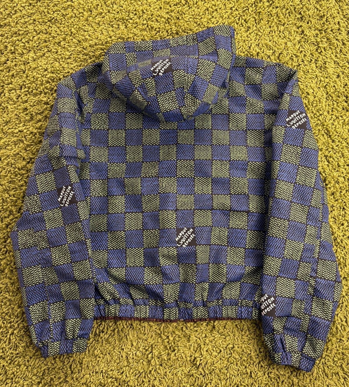 Giacca a Vento Louis Vuitton Reversibile Multicolor 48 - Second Hand Di Fiore