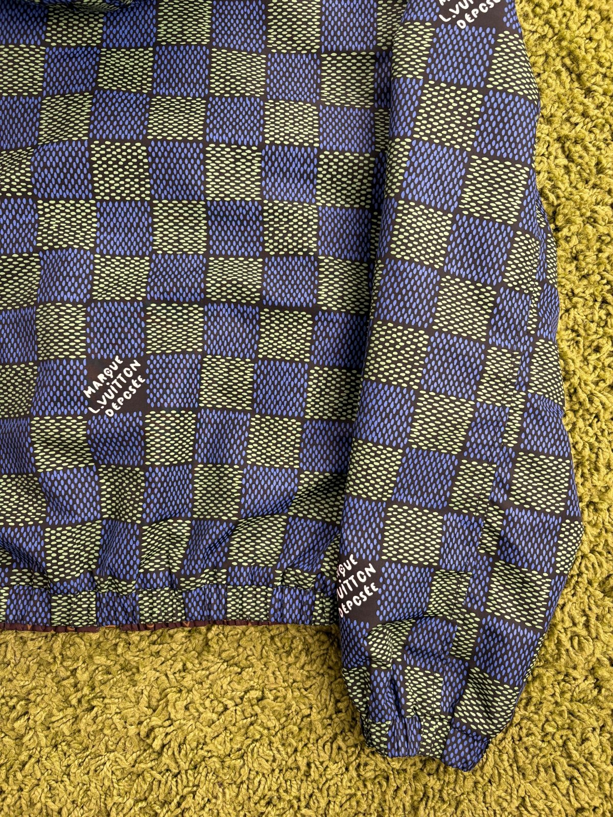 Giacca a Vento Louis Vuitton Reversibile Multicolor 48 - Second Hand Di Fiore
