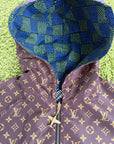Giacca a Vento Louis Vuitton Reversibile Multicolor 48 - Second Hand Di Fiore