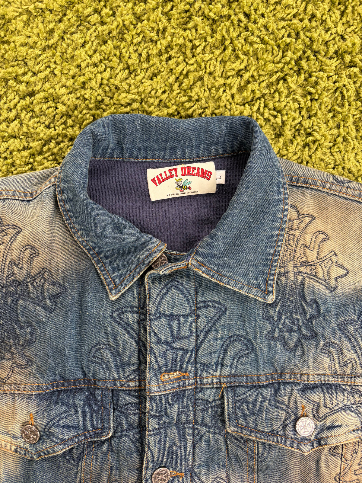 Completo Valley Dreams In Denim Giacca L Jeans 32 - Second Hand Di Fiore