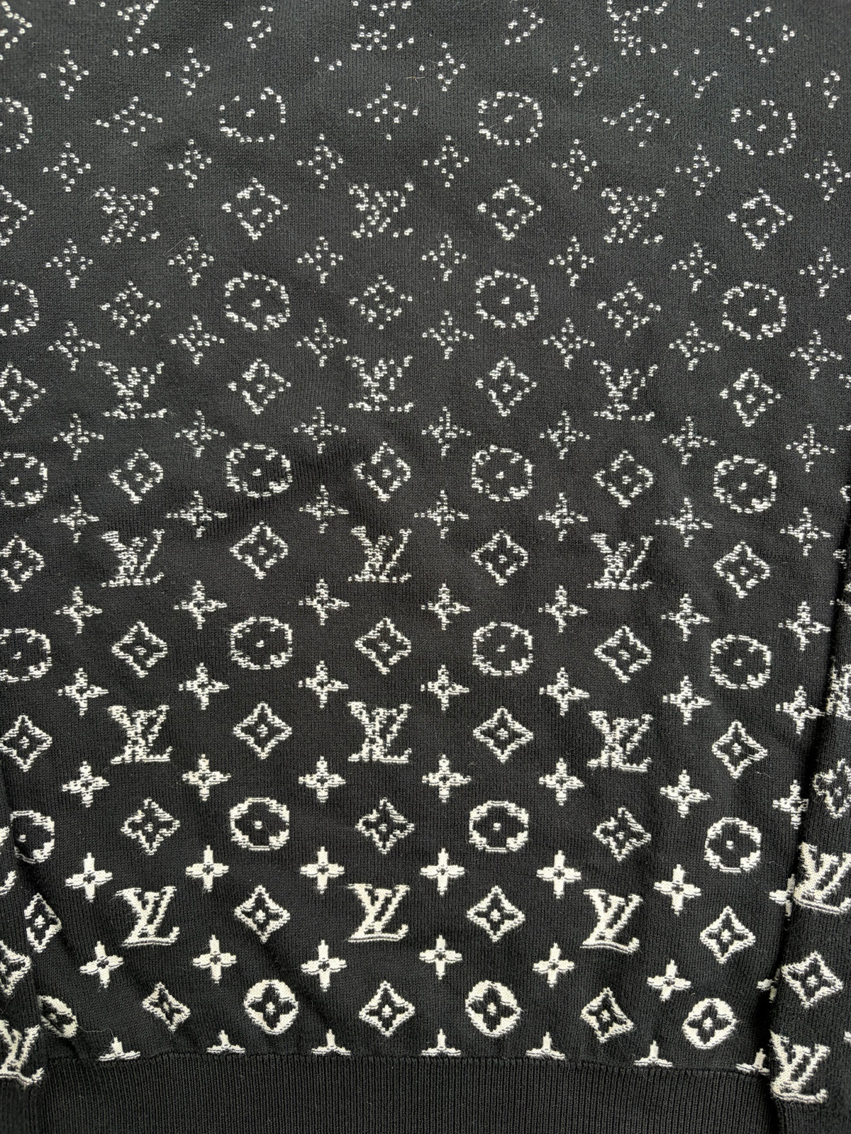 Felpa a girocollo Louis Vuitton Nera Multicolor L
