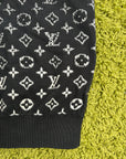 Felpa a girocollo Louis Vuitton Nera Multicolor L