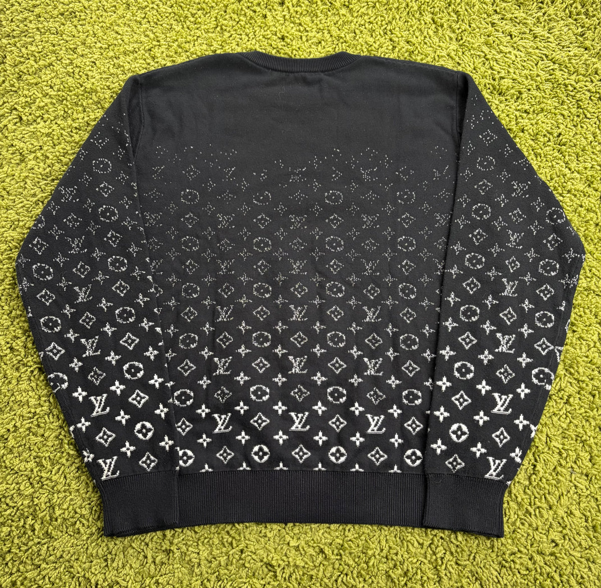 Felpa a girocollo Louis Vuitton Nera Multicolor L