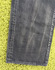 Jeans Distressed Loose Fit Supreme Nero 36