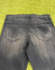 Jeans Distressed Loose Fit Supreme Nero 36