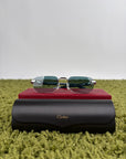 Occhiali da sole Cartier Decor C Verde Acqua
