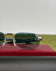 Occhiali da sole Cartier Decor C Verde Acqua