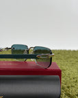 Occhiali da sole Cartier Decor C Verde Acqua