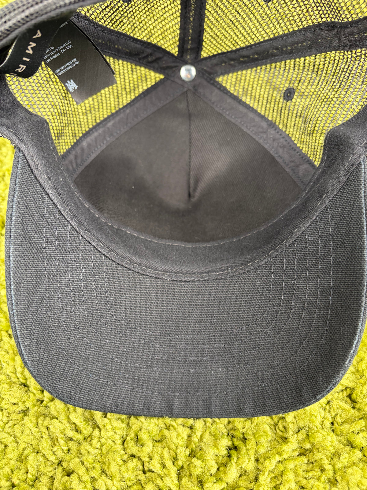 Cappello Amiri ONE SIZE Regolabile Nero