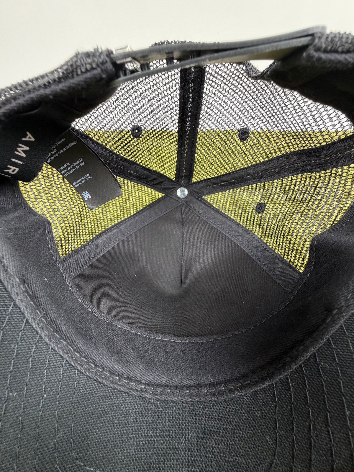 Cappello Amiri ONE SIZE Regolabile Nero