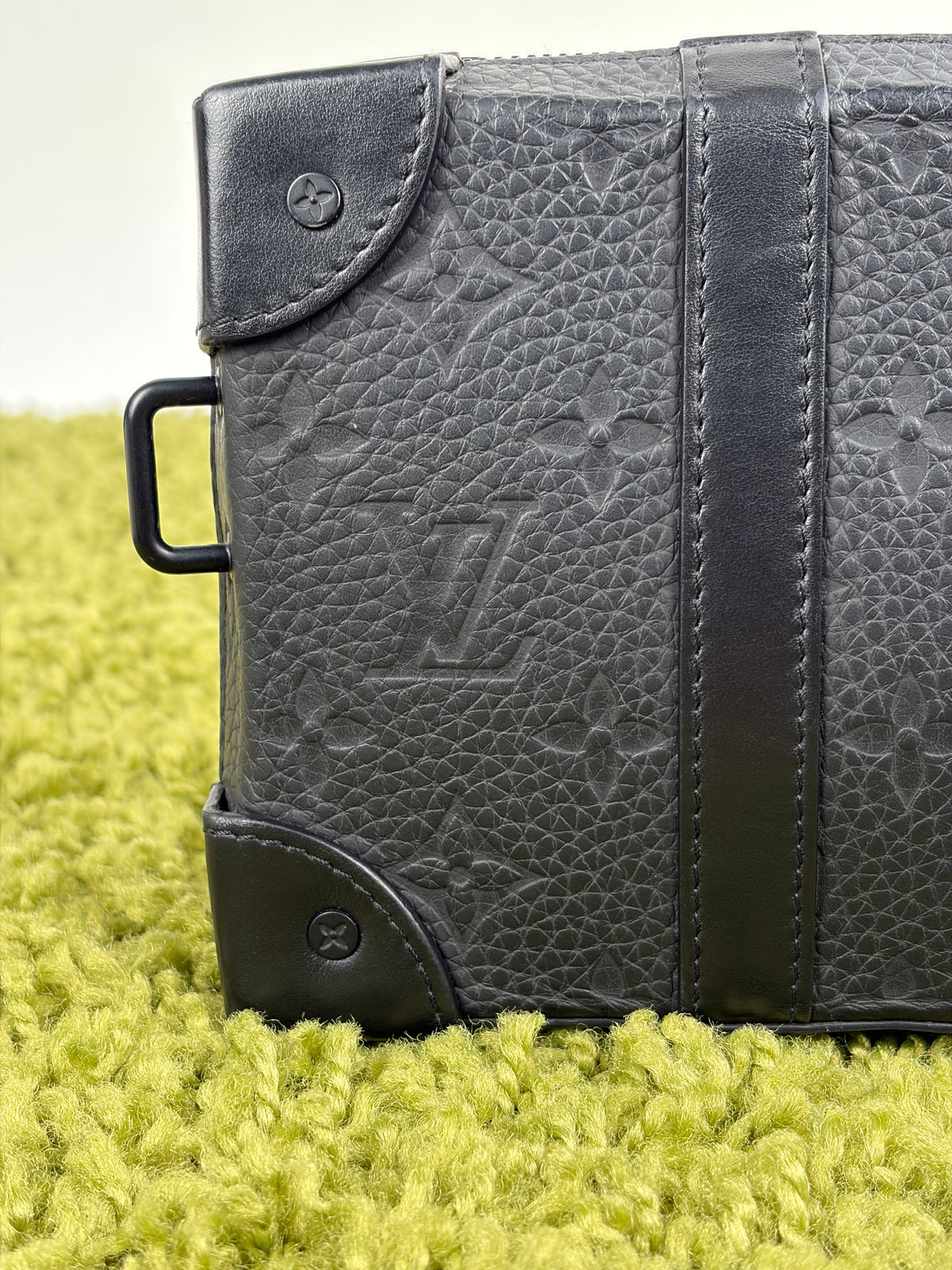 Borsa Louis Vuitton Soft Trunk Monogram Nera