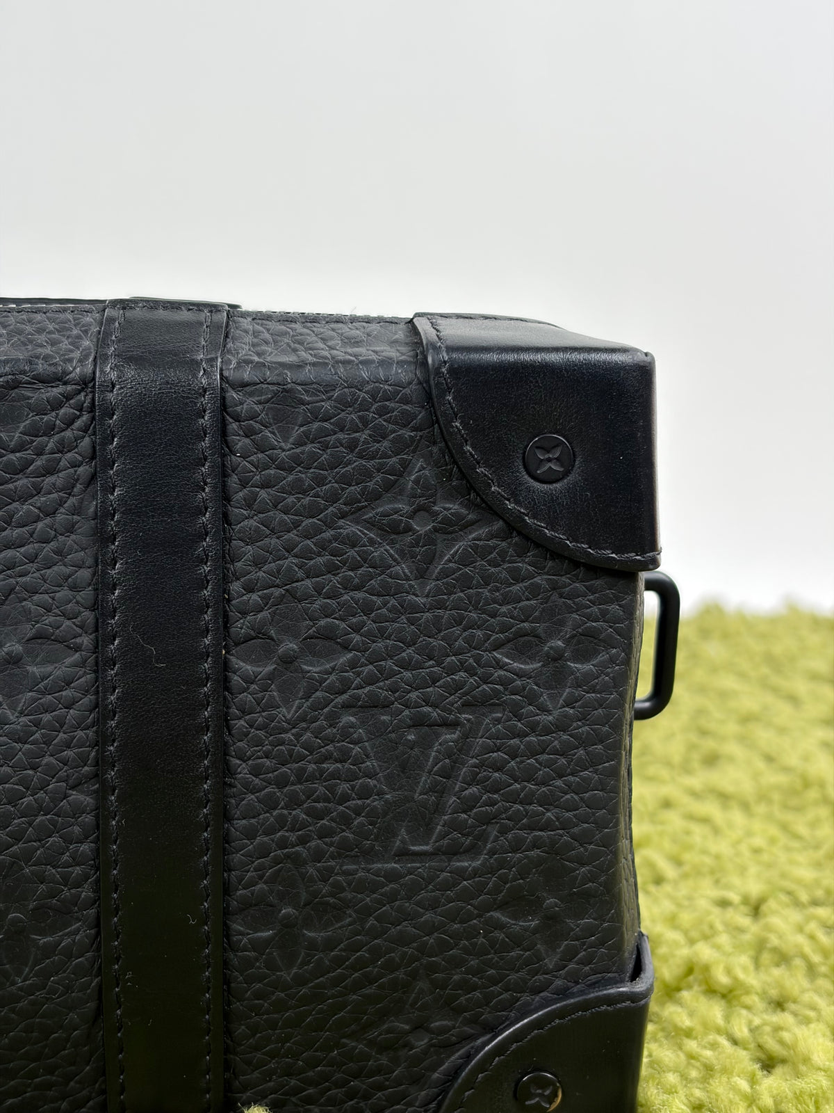 Borsa Louis Vuitton Soft Trunk Monogram Nera