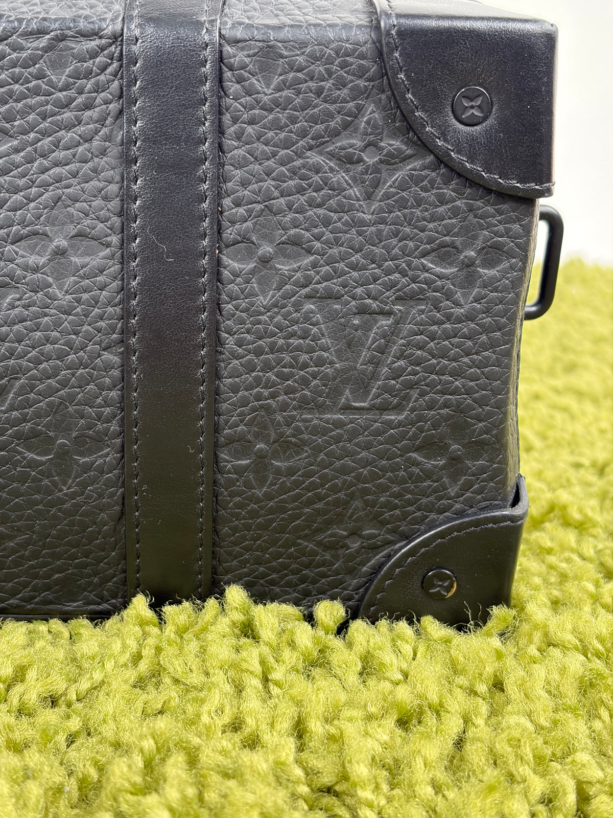 Borsa Louis Vuitton Soft Trunk Monogram Nera