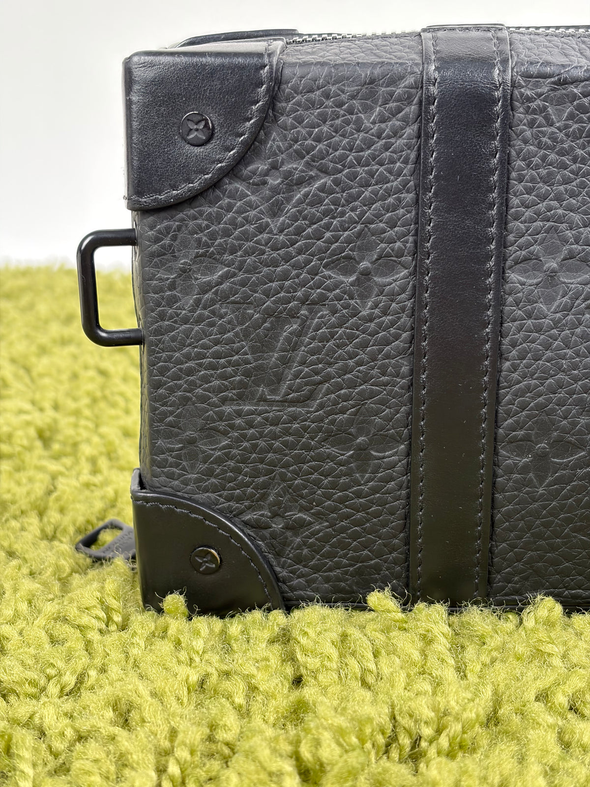 Borsa Louis Vuitton Soft Trunk Monogram Nera