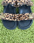 Sandali Louis Vuitton Lv Sunset Monogram Leopard Louis Vuitton 37