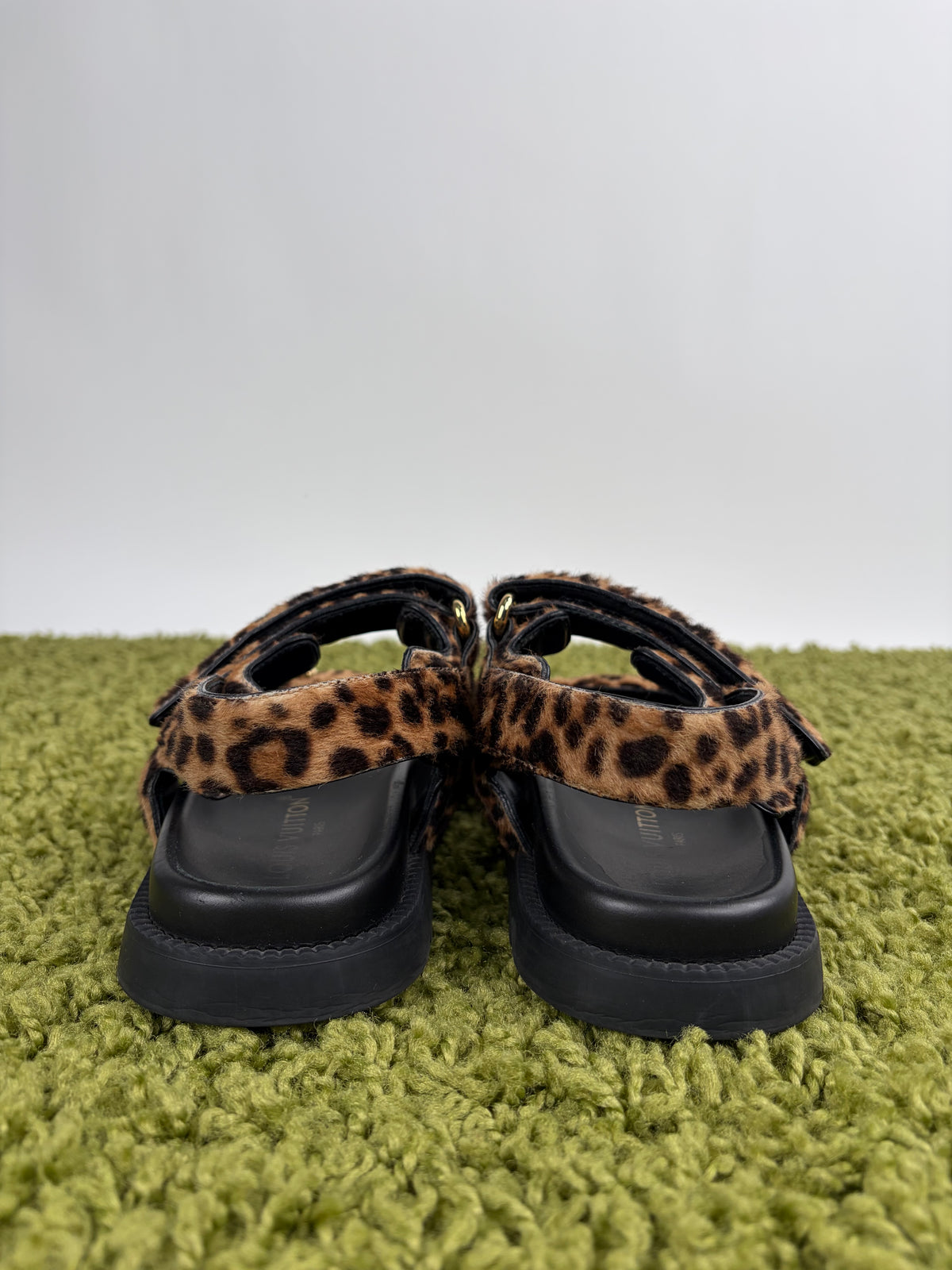 Sandali Louis Vuitton Lv Sunset Monogram Leopard Louis Vuitton 37