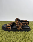 Sandali Louis Vuitton Lv Sunset Monogram Leopard Louis Vuitton 37