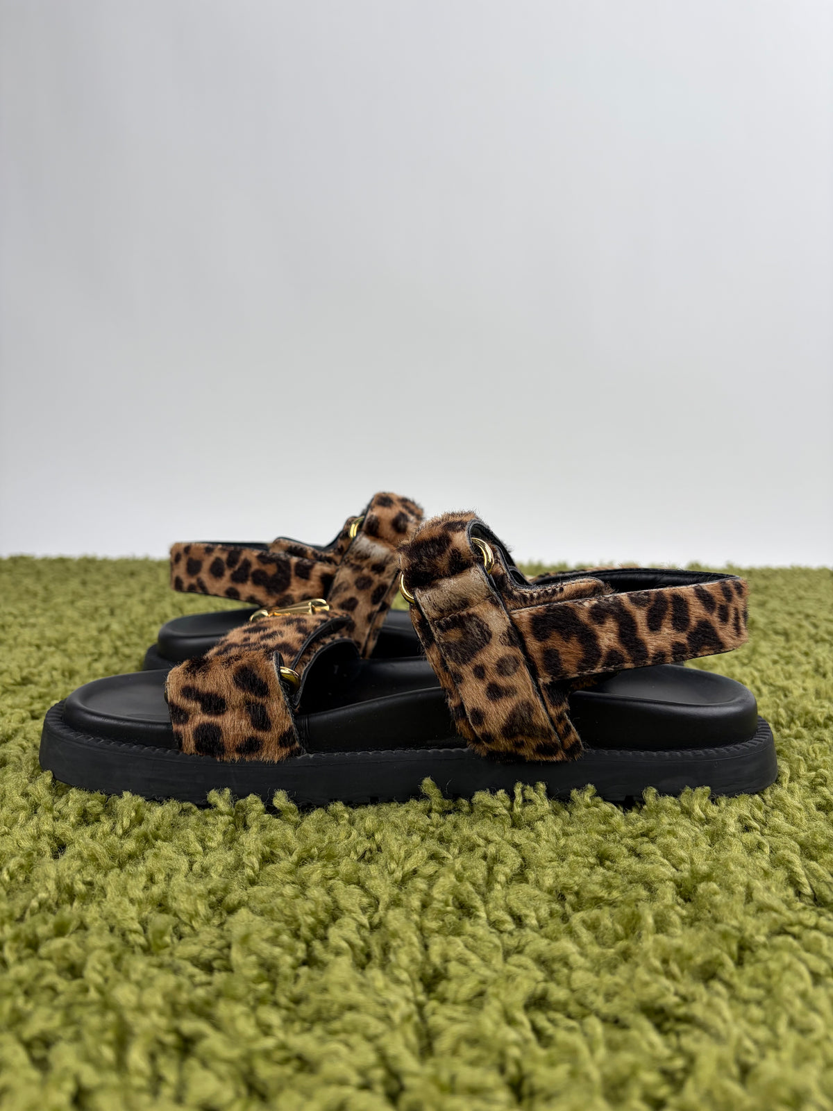 Sandali Louis Vuitton Lv Sunset Monogram Leopard Louis Vuitton 37