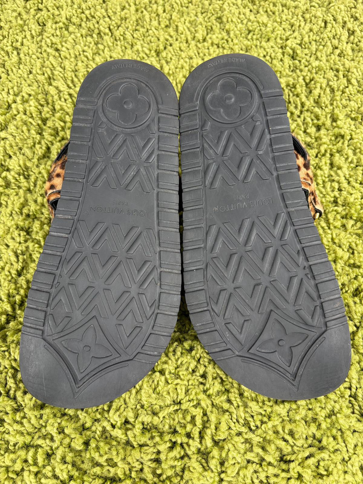 Sandali Louis Vuitton Lv Sunset Monogram Leopard Louis Vuitton 37