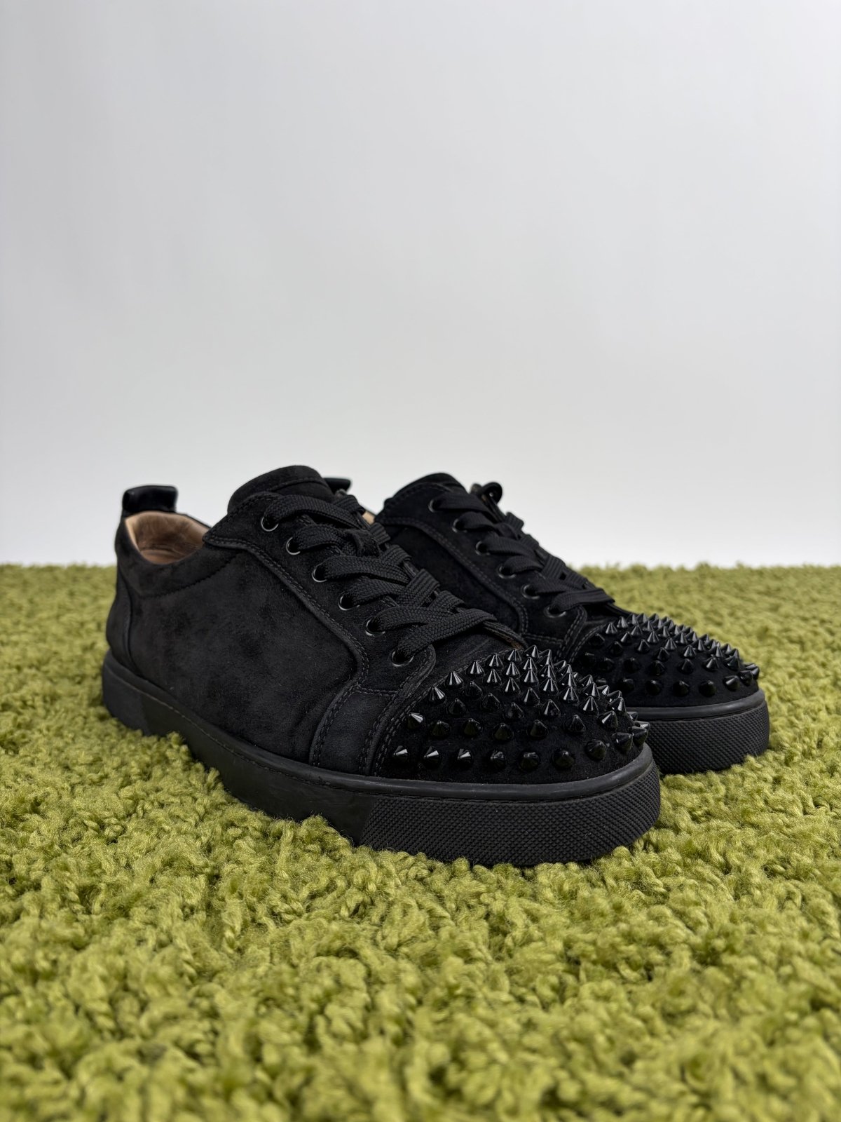 Christian Louboutin Spikes Low Nera 42 - Second Hand Di Fiore