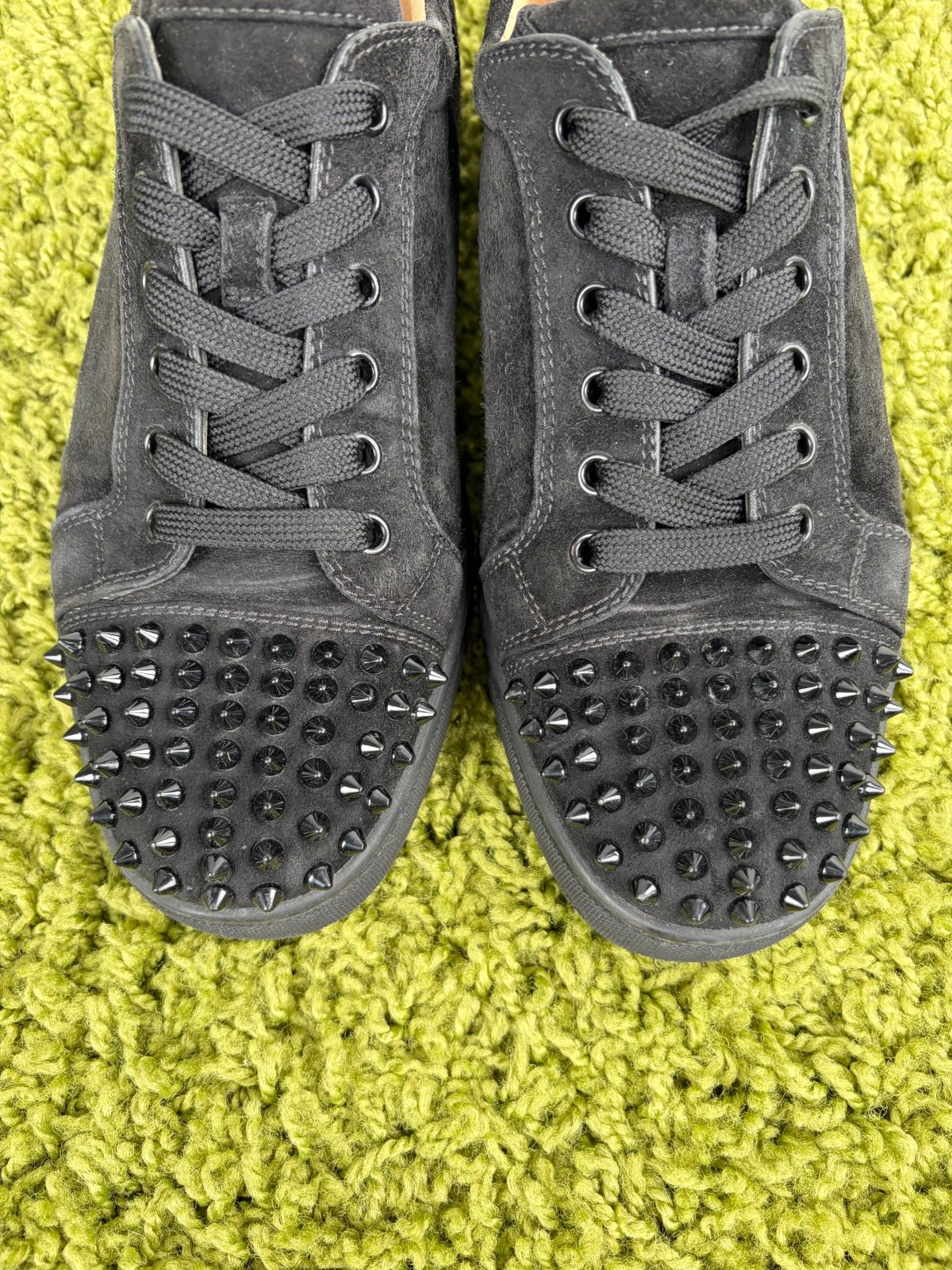 Christian Louboutin Spikes Low Nera 42 - Second Hand Di Fiore