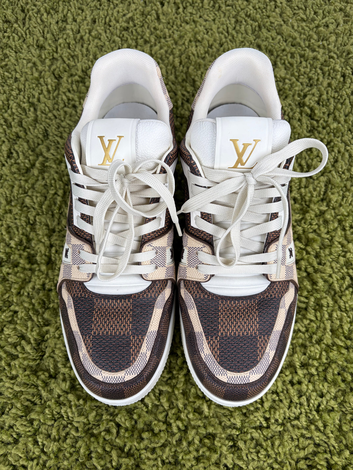 Louis Vuitton Trainer Marrone 8