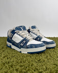 Louis Vuitton Trainer Denim Blu 6