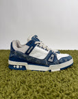 Louis Vuitton Trainer Denim Blu 6